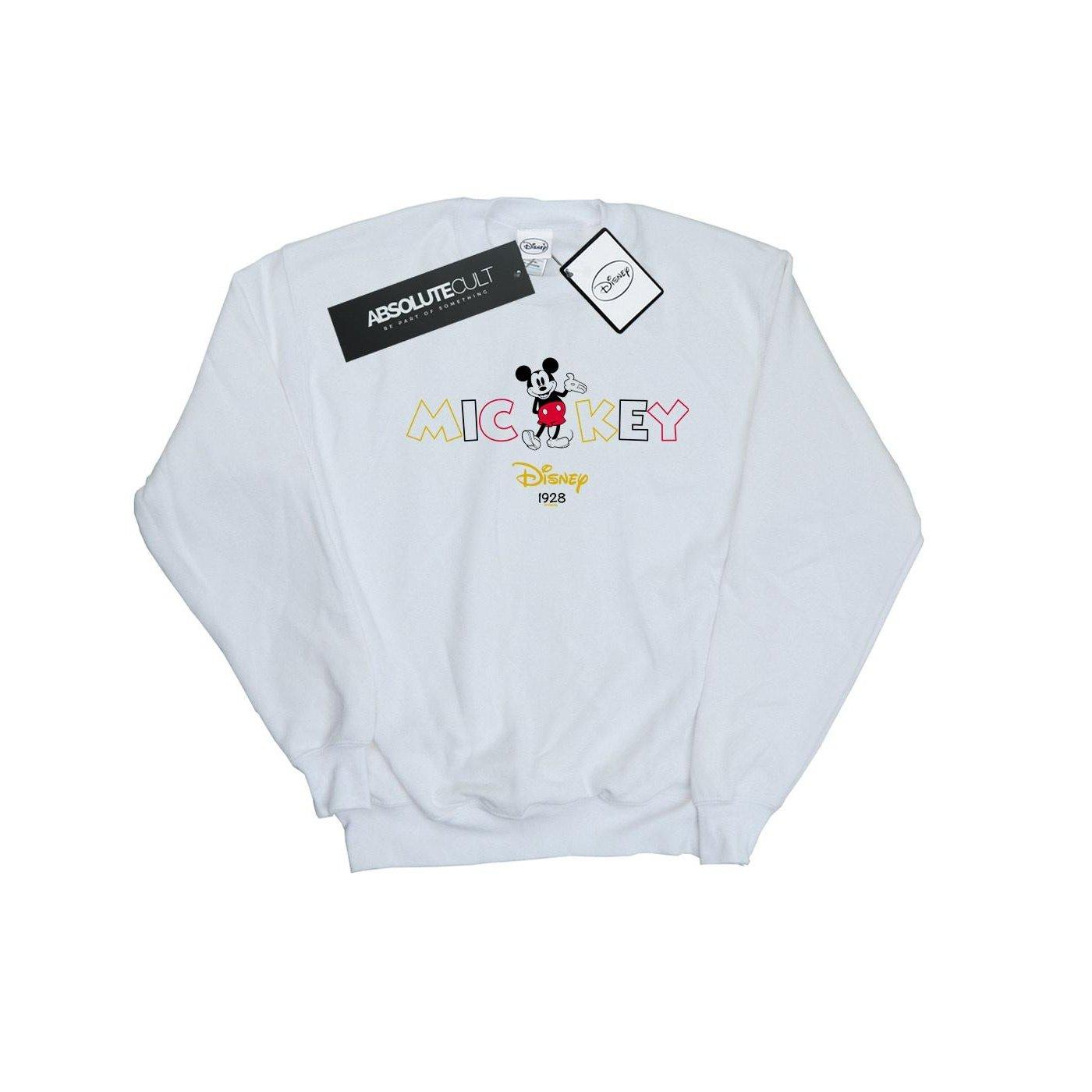 Image of Mickey Mouse 1928 Sweatshirt Unisex Weiss 128