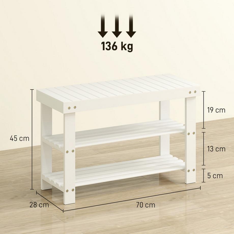 HOMCOM Schuhschrank  