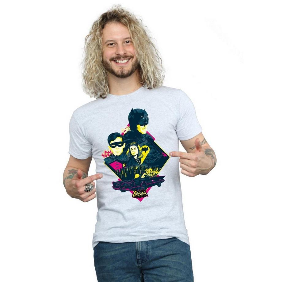 DC COMICS Batman Retro Diamond T-Shirt  