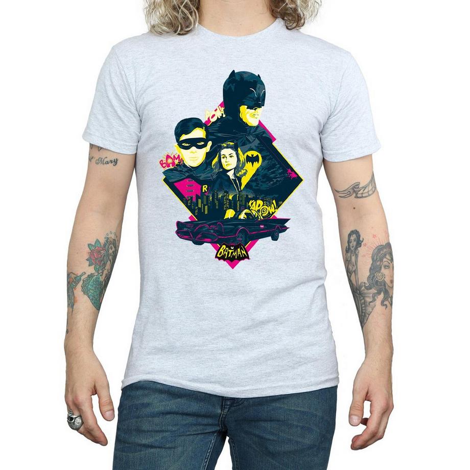 DC COMICS Batman Retro Diamond T-Shirt  