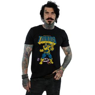 MARVEL  Tshirt MAD TITAN SNAP 