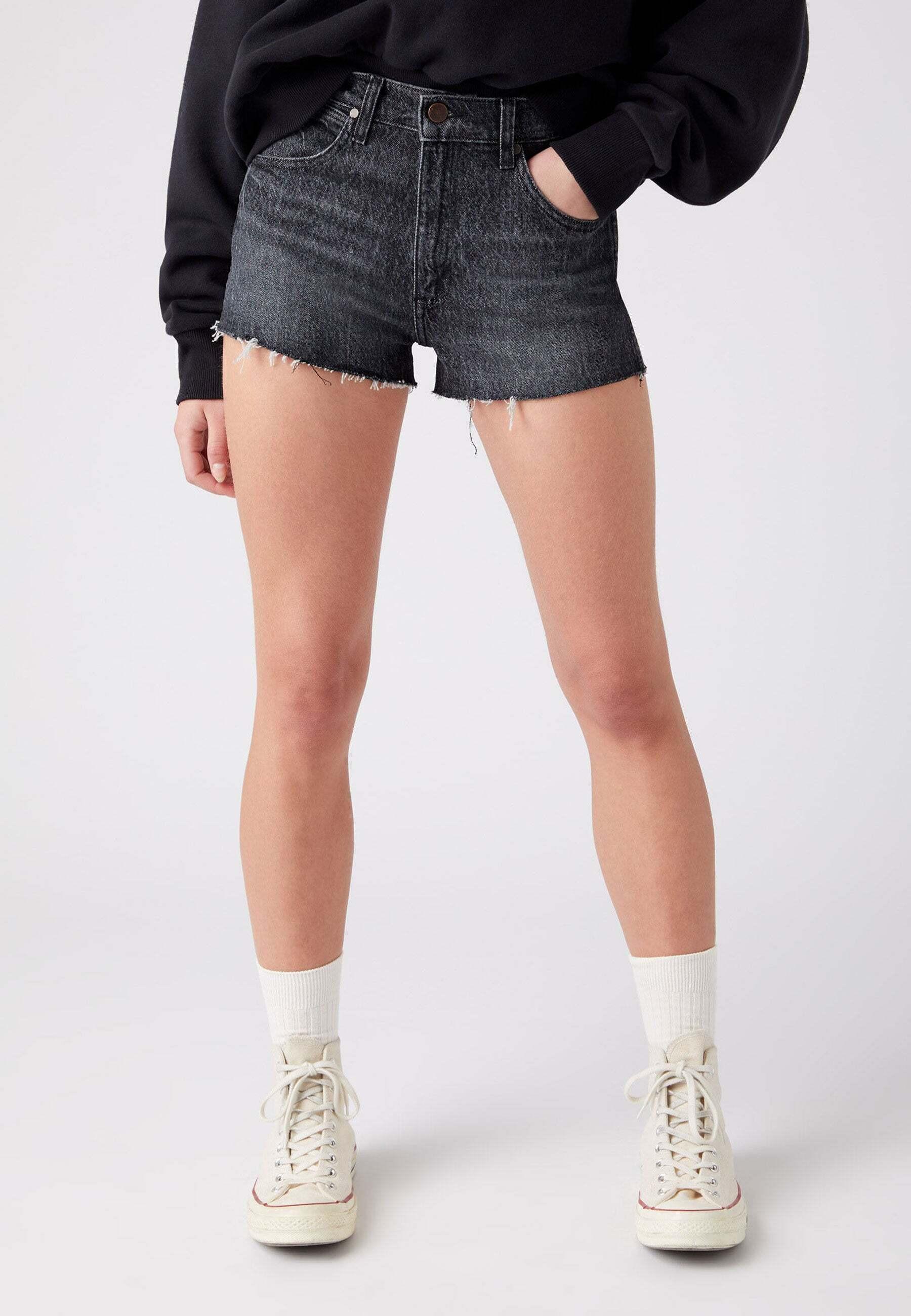 Image of Jeans Shorts Festival Damen Schwarz W27