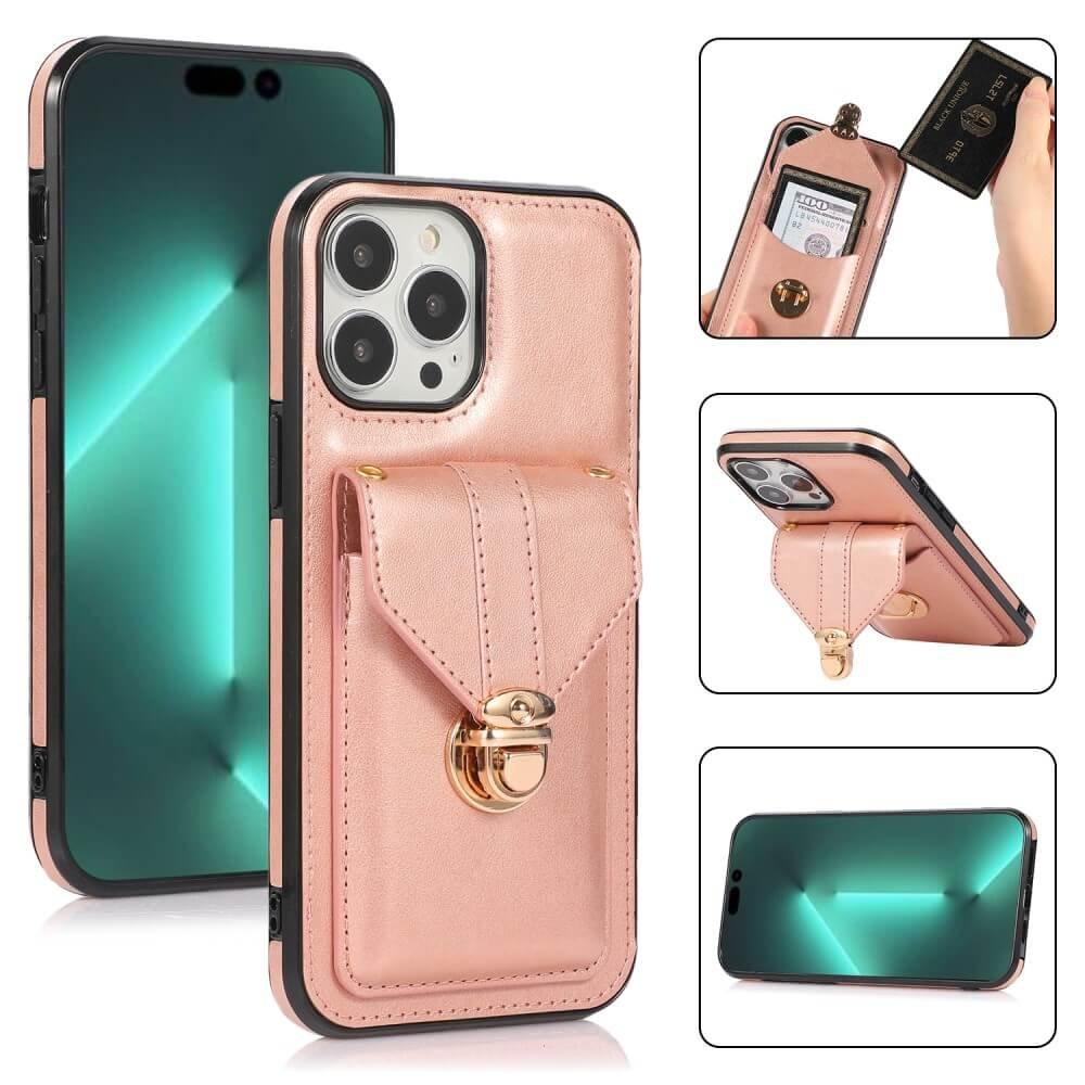 Cover-Discount  iPhone 15 Pro Max - Schutzhülle Case mit Tasche 