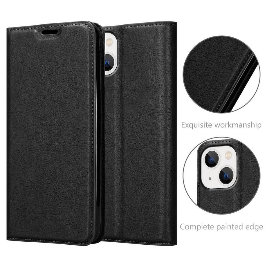 Cadorabo  Housse compatible avec Apple iPhone 14 PLUS - Coque de protection avec fermeture magnétique, fonction de support et compartiment pour carte 