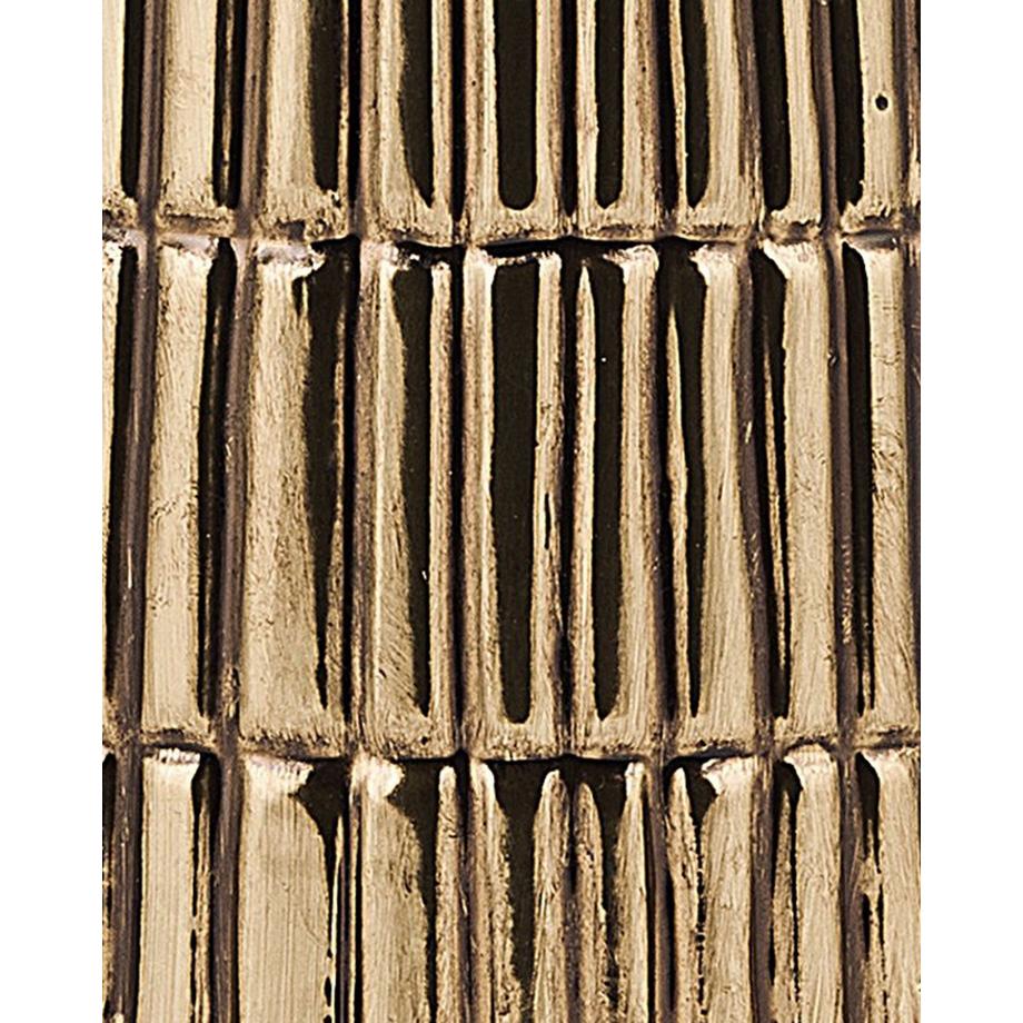 Beliani Vase décoratif en Grès Moderne QANAWAT  