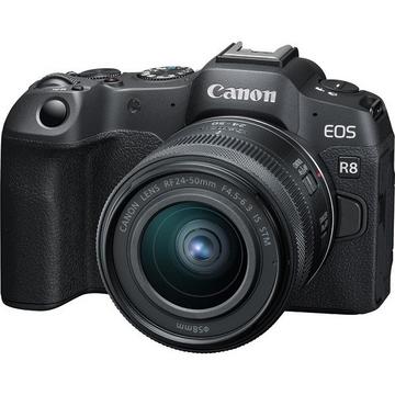 Canon EOS R8 kit (24-50) (avec adaptateur)