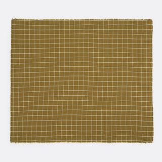 La Redoute Intérieurs Baumwoll Leinen Mischgewebe Plaid  