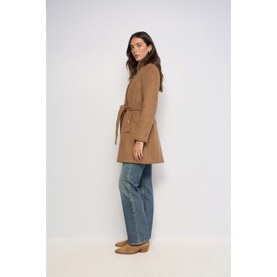 Salsa Cappotto in lana con dettaglio bottoni  