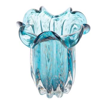 Vase de luxe Fleur Bleue-18x21cm