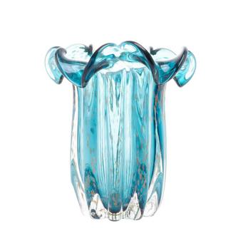 Lyor Vase de luxe Fleur Bleue-18x21cm  
