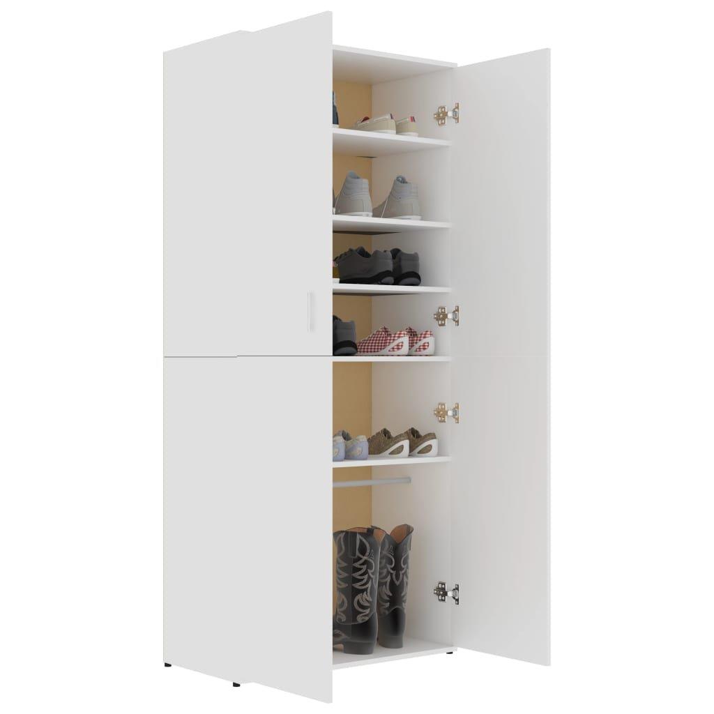 VidaXL Armoire à chaussures bois d'ingénierie  