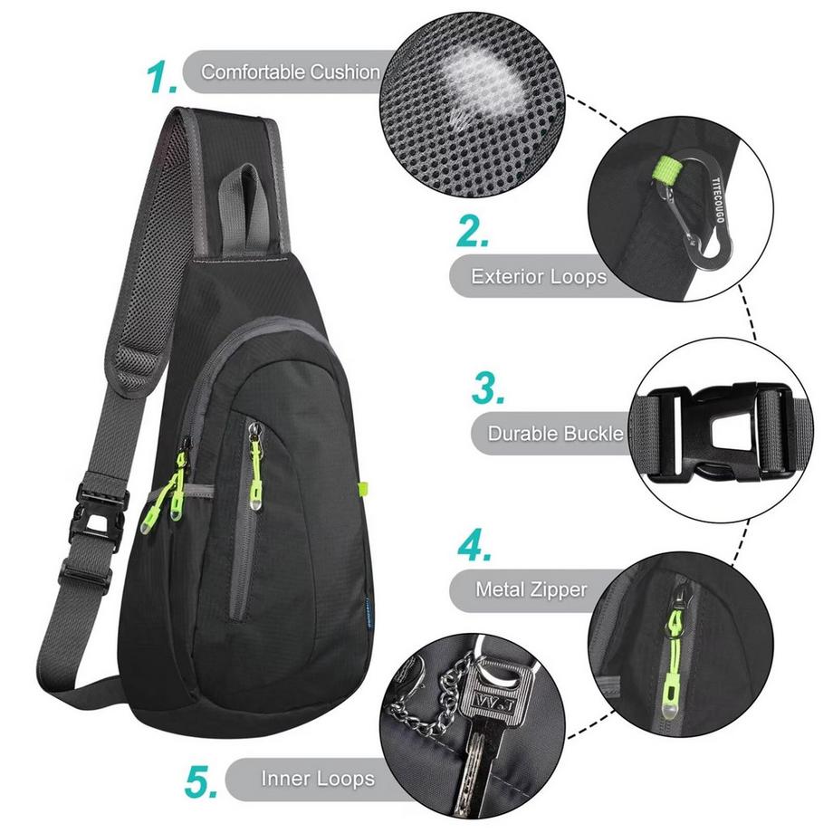 Only-bags.store Elegante Umhängetasche mit 2 abnehmbaren breiten Schulterriemen und Kette Handytasche  