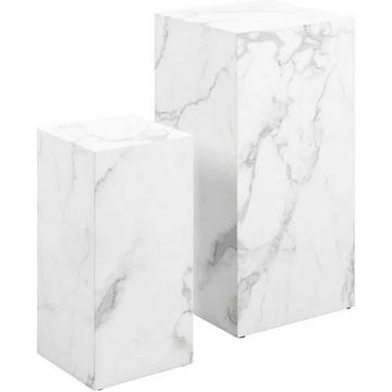 Tavolino Vintaro bianco (set di 2)