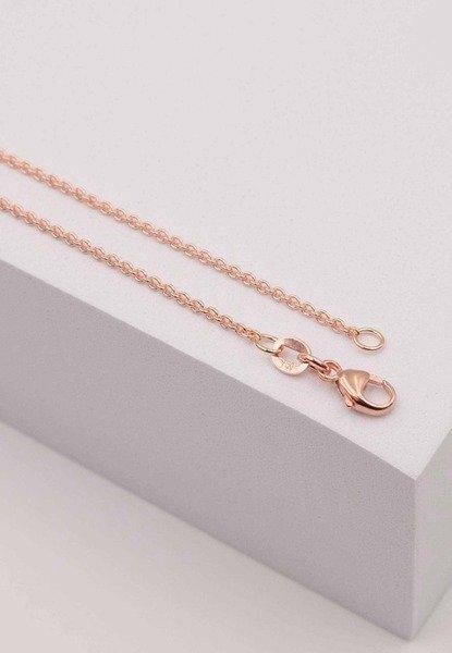 MUAU Schmuck  Fusskette Rundanker Rotgold 750, 24cm, 1.3mm 