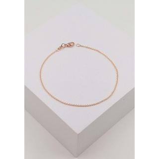 MUAU Schmuck  Fusskette Rundanker Rotgold 750, 24cm, 1.3mm 