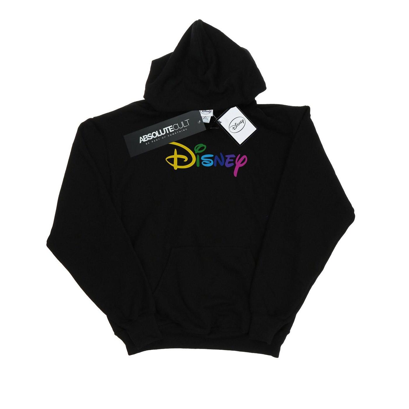 Image of Colour Logo Kapuzenpullover Damen Schwarz XXL