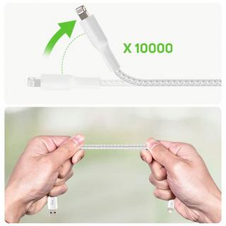 belkin  USB / Lightning Nylonkabel Belkin Weiß 