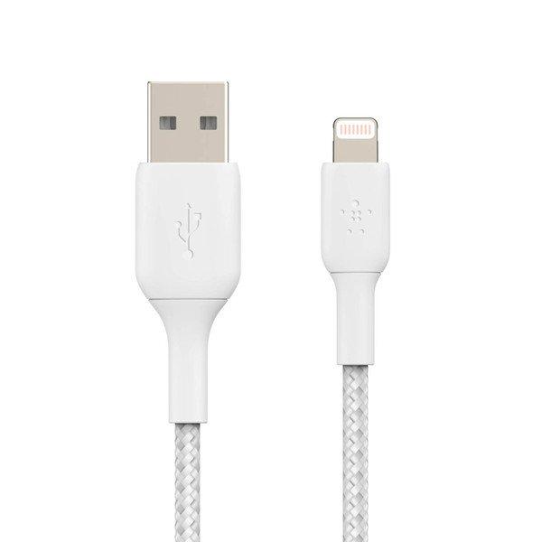 belkin  USB / Lightning Nylonkabel Belkin Weiß 