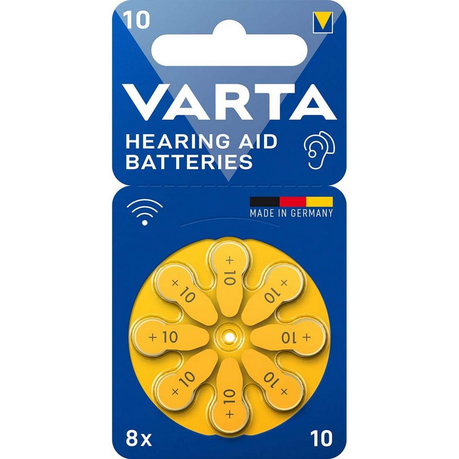 VARTA  Hörgerätebatterien Typ 10 