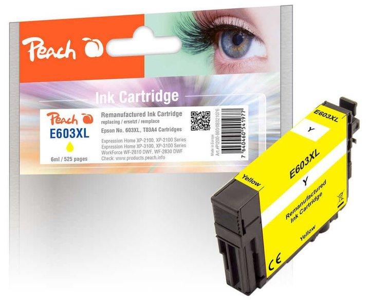 Peach  Tinte Epson T03A4, No 603XL 6 ml, yellow 