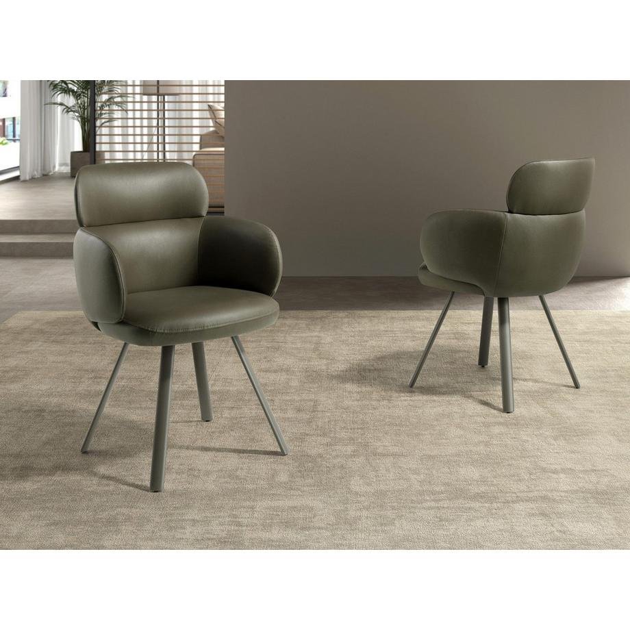 ANGEL CERDA Chaise pivotante  