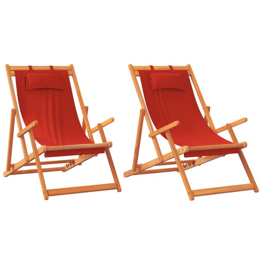 Chaise de plage pliable tissu