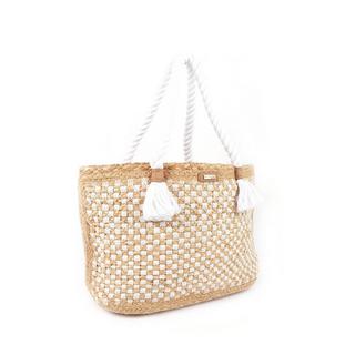 Les Tropeziennes Corse Stroh Shopper Tasche  