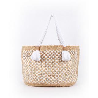 Les Tropeziennes Corse Stroh Shopper Tasche  