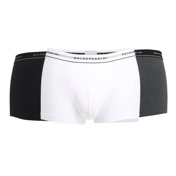 Image of Boxershort 3er Pack Stretch Herren Weiss Bunt L