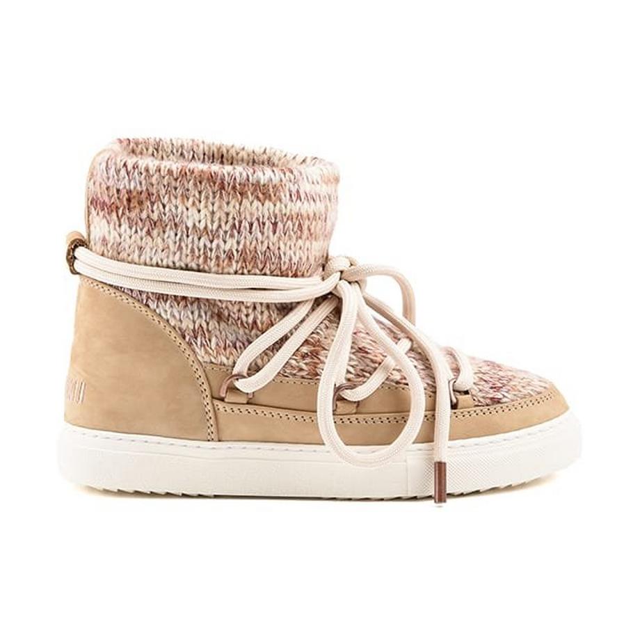INUIKII Lana-41 Bottines en Cuir Nubuck et Laine  