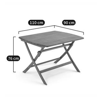 La Redoute Intérieurs Table de jardin pliante en acacia  