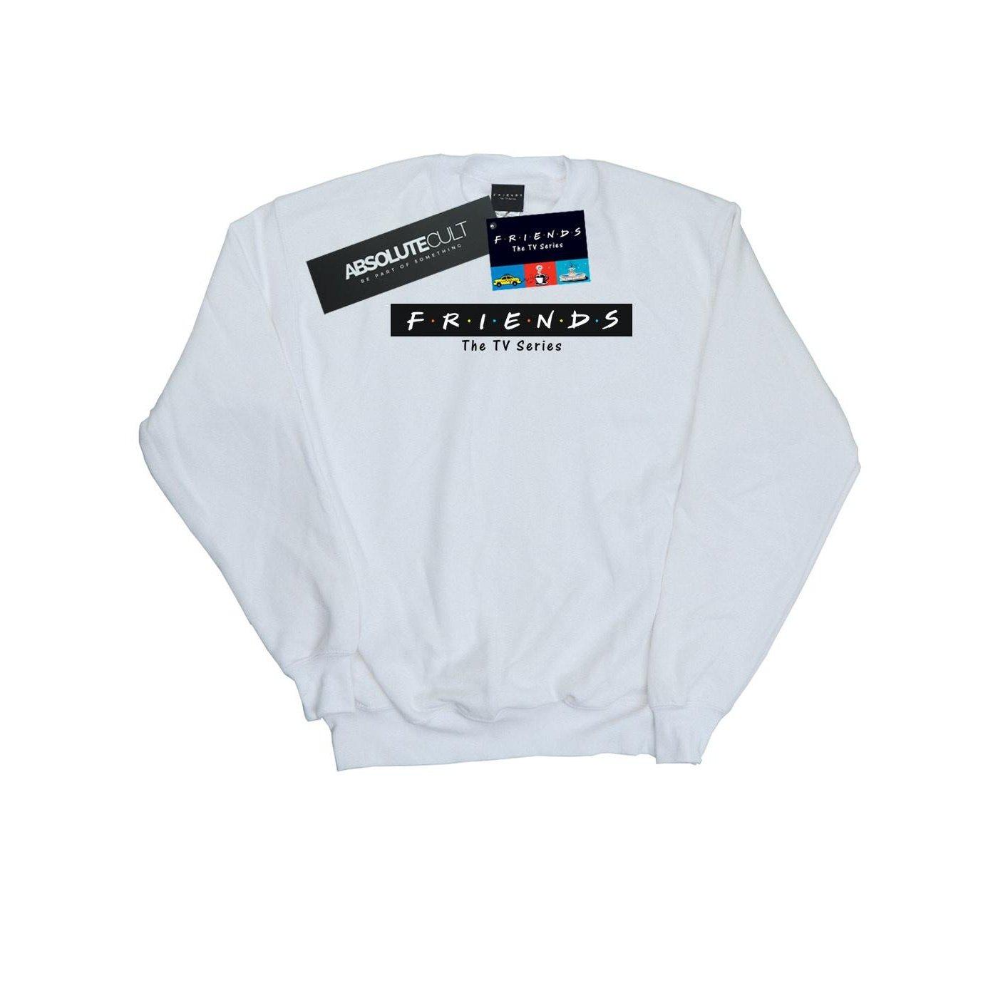 Image of Logo Block Sweatshirt Jungen Weiss 140/146