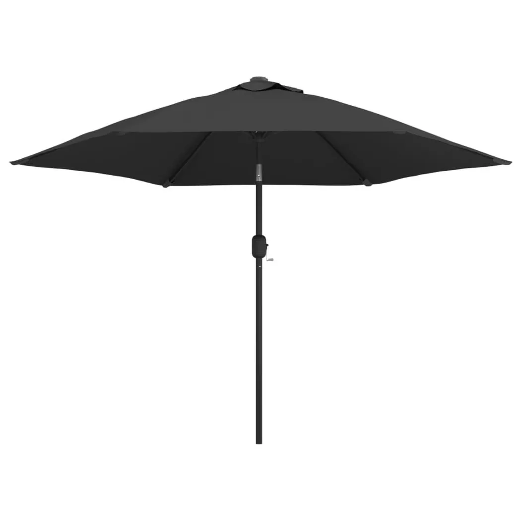 VidaXL - ombrellone, One Size, Grigio