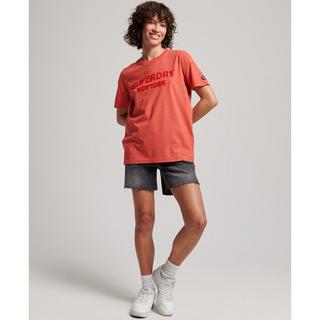 Superdry  T-Shirt mit Motiv Frau  Vintage Stack 