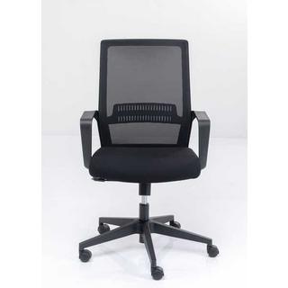 mutoni Chaise de bureau pivotante Max Black  