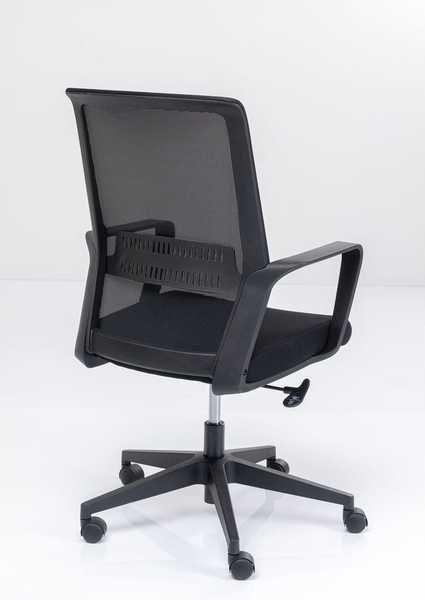 mutoni Chaise de bureau pivotante Max Black  