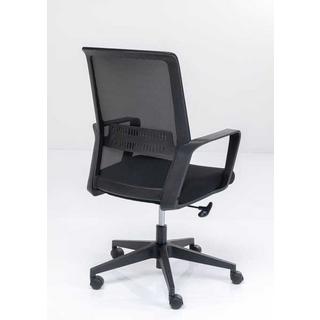 mutoni Chaise de bureau pivotante Max Black  