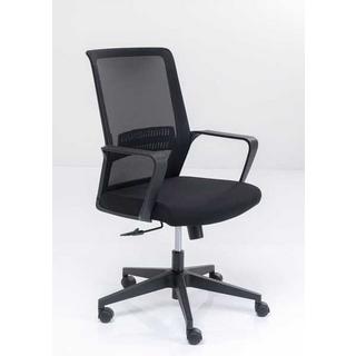 mutoni Chaise de bureau pivotante Max Black  