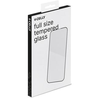 Celly  Vollglas-Displayschutz aus gehärtetem Glas für iPhone 15 Pro Max 