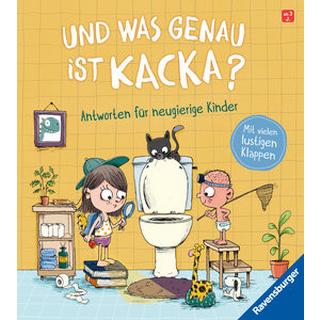 Und was genau ist Kacka? Antworten für neugierige Kinder Grimm, Sandra; Renger, Nikolai (Illustrationen) Gebundene Ausgabe 