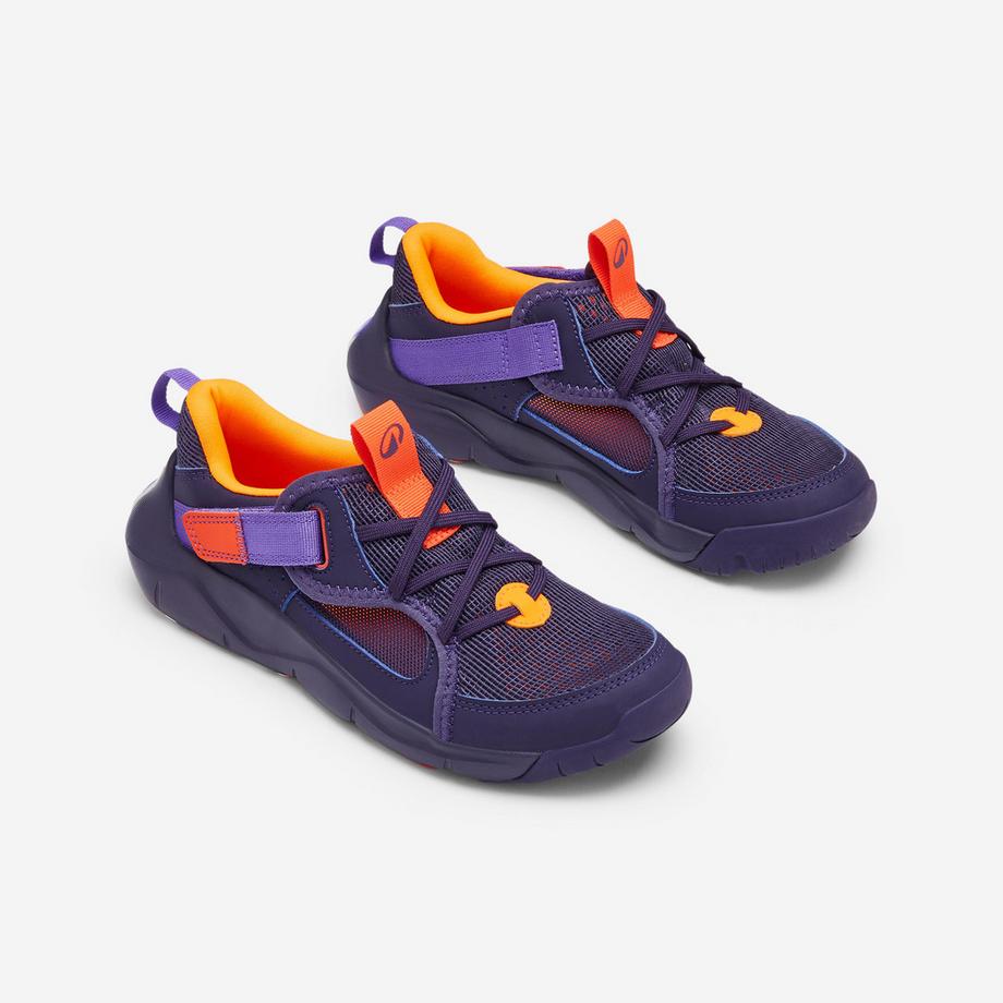 DECATHLON PLAYFUL SUMMER Sneakers basse Scarpe da ginnastica bambini Playful Summer chiusura a strappo mesh 