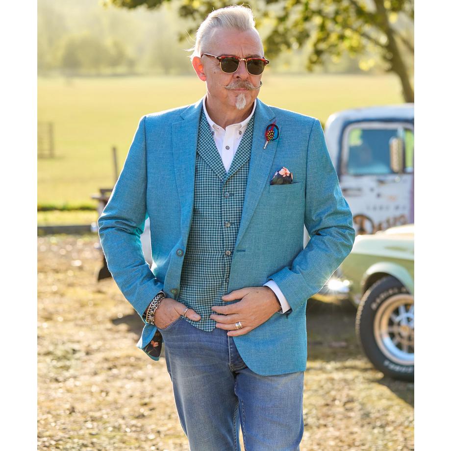 Joe Browns Blazer en mélange de lin à teinte vive  