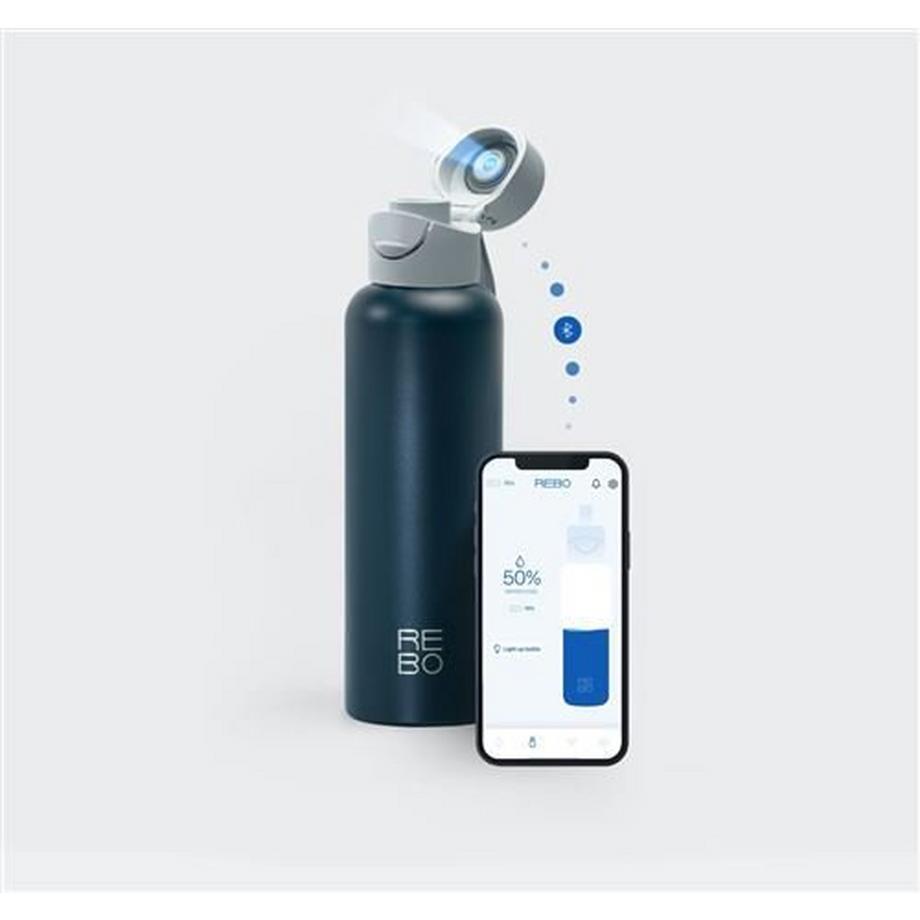 Rebo  Intelligente flasche rebo 600 ml ocean blue 