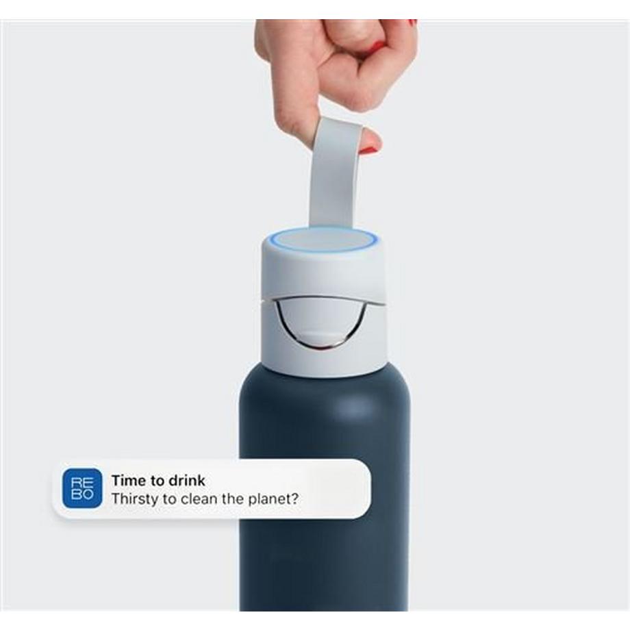 Rebo  Intelligente flasche rebo 600 ml ocean blue 