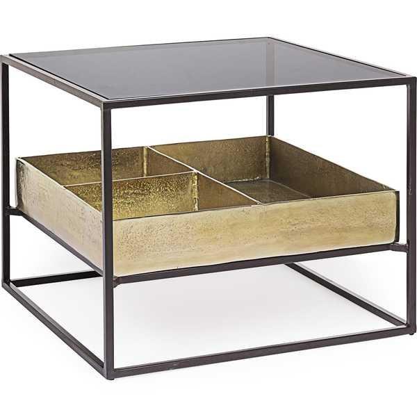 mutoni Table d'appoint Mavila 62x62  