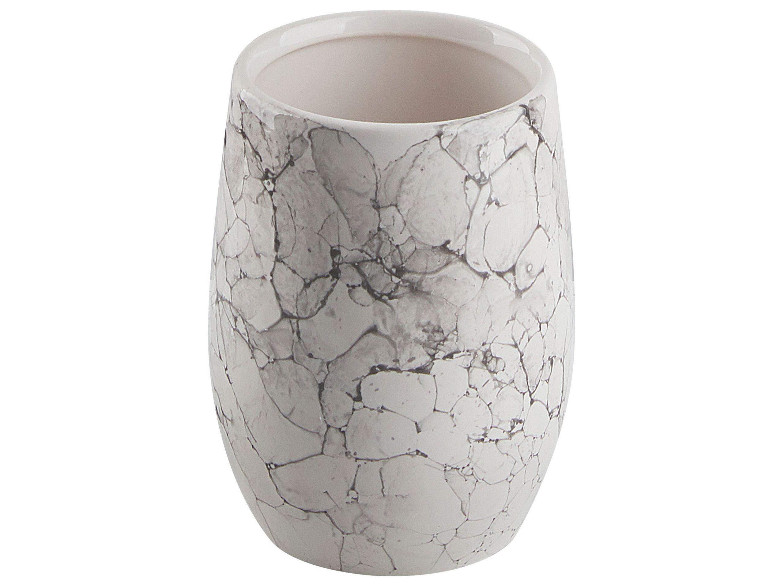 Beliani Set de 6 accessoires de salle de bain en Dolomite Scandinave CALLELA  