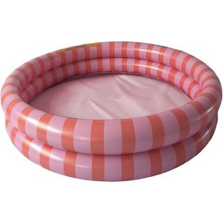 Swim Essentials  Baby Pool 100cm Red Stripes 