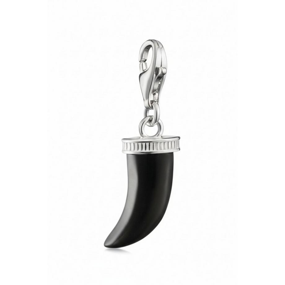 Thomas Sabo  anhänger Charm Zahn Obsidian Original 