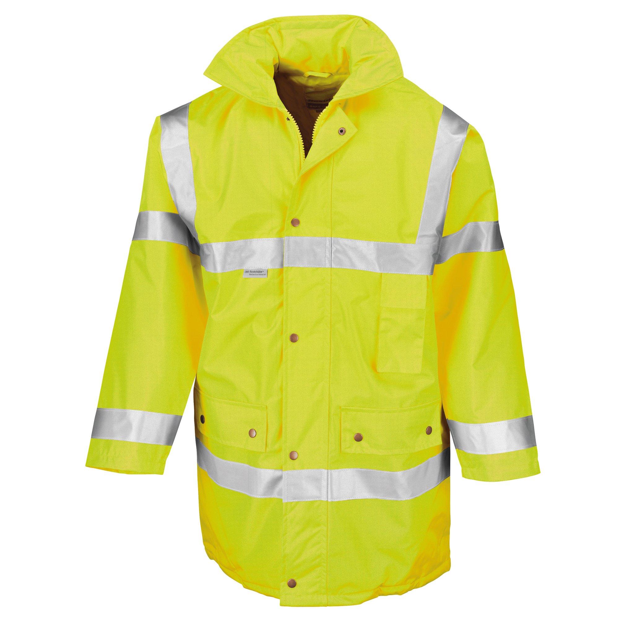 Image of Hi Vis Jacke Safeguard Herren Gelb S