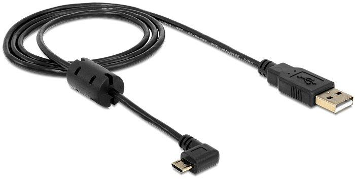 Image of 83250 USB Kabel 1 m USB 2.0 USB A Micro-USB B Schwarz